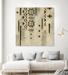 Scandanavian Mood V by Silvia Vassileva on GIANT ART - multi abstract brown