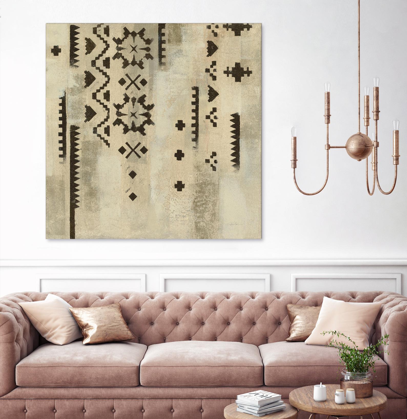 Scandanavian Mood V by Silvia Vassileva on GIANT ART - multi abstract brown