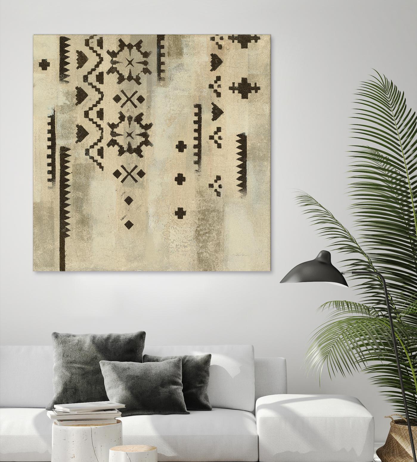 Scandanavian Mood V by Silvia Vassileva on GIANT ART - multi abstract brown