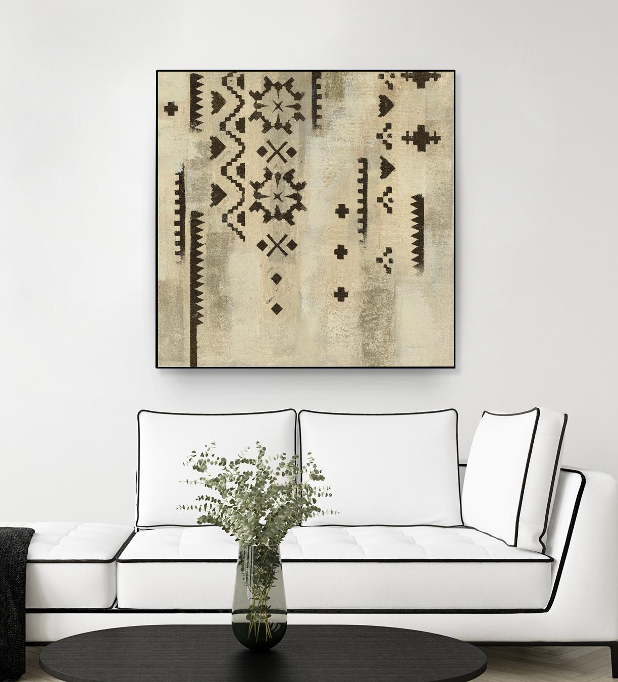 Scandanavian Mood V by Silvia Vassileva on GIANT ART - multi abstract brown