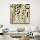 Scandanavian Mood V by Silvia Vassileva on GIANT ART - multi abstract brown