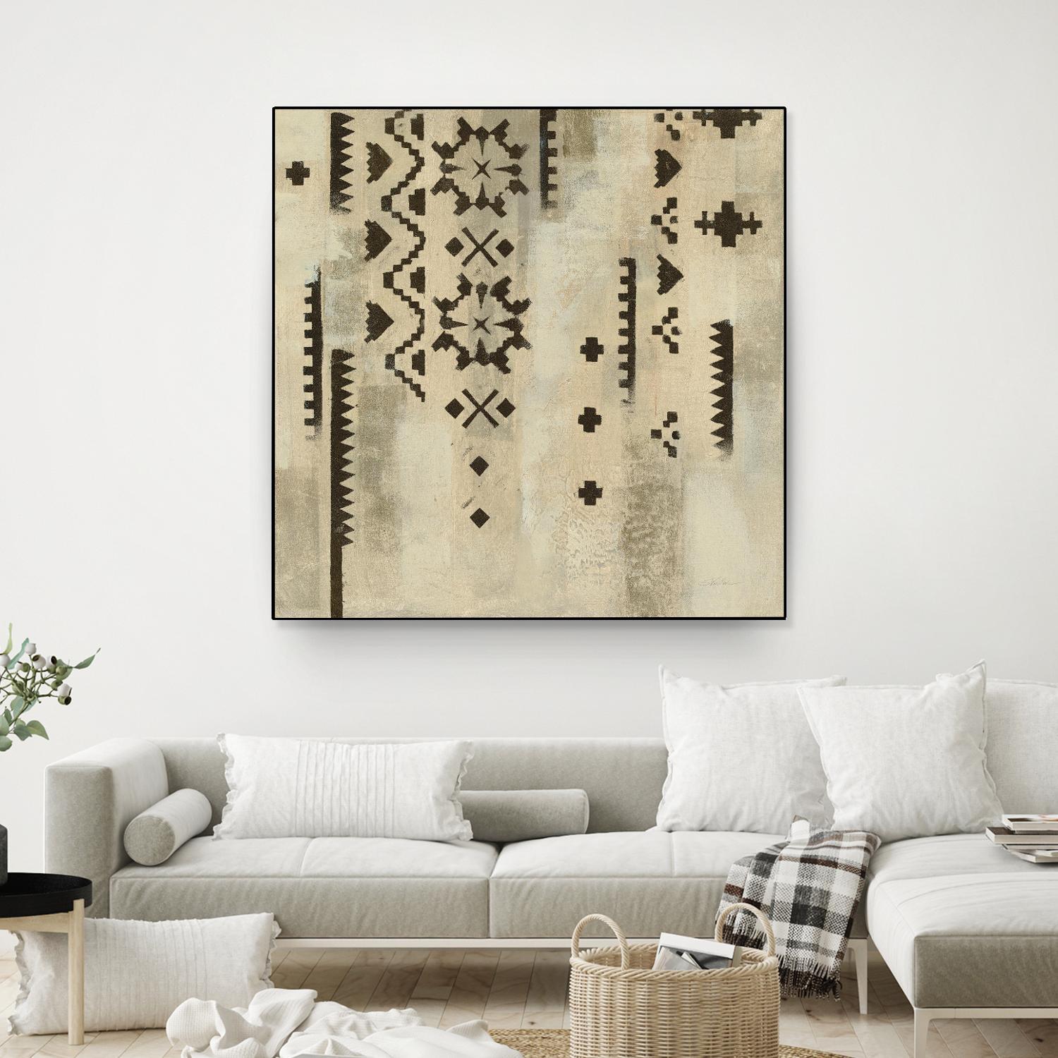 Scandanavian Mood V by Silvia Vassileva on GIANT ART - multi abstract brown