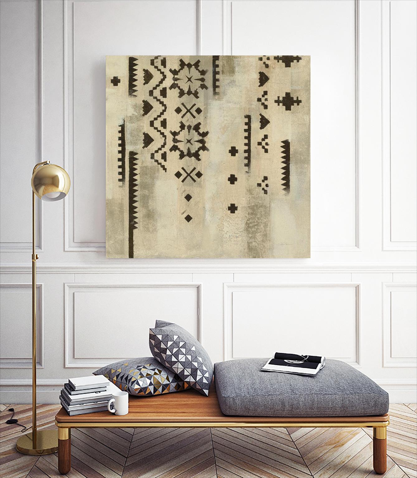 Scandanavian Mood V by Silvia Vassileva on GIANT ART - multi abstract brown