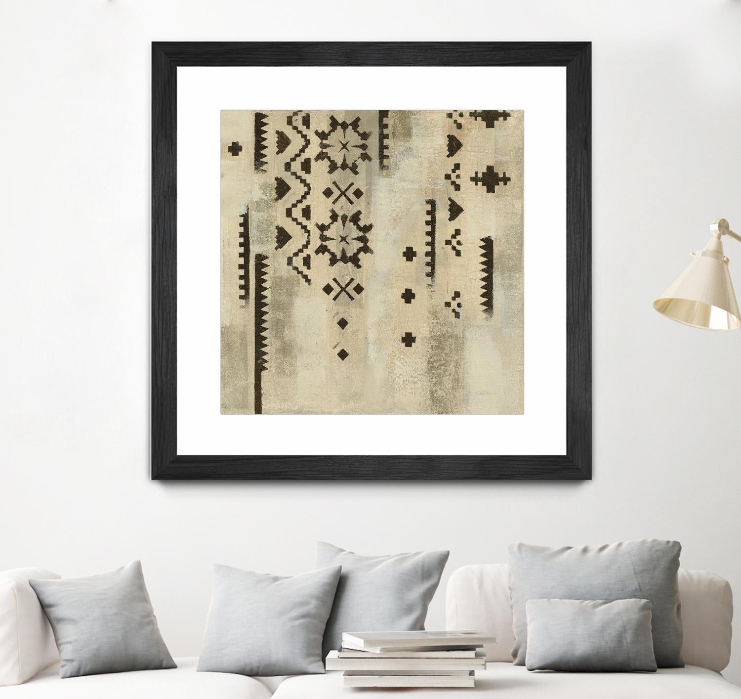 Scandanavian Mood V by Silvia Vassileva on GIANT ART - multi abstract brown