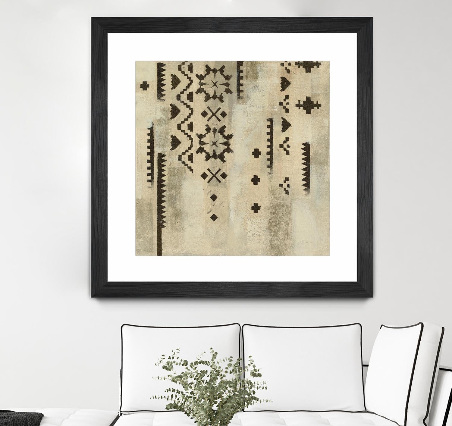 Scandanavian Mood V by Silvia Vassileva on GIANT ART - multi abstract brown