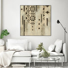 Scandanavian Mood V by Silvia Vassileva on GIANT ART - multi abstract brown