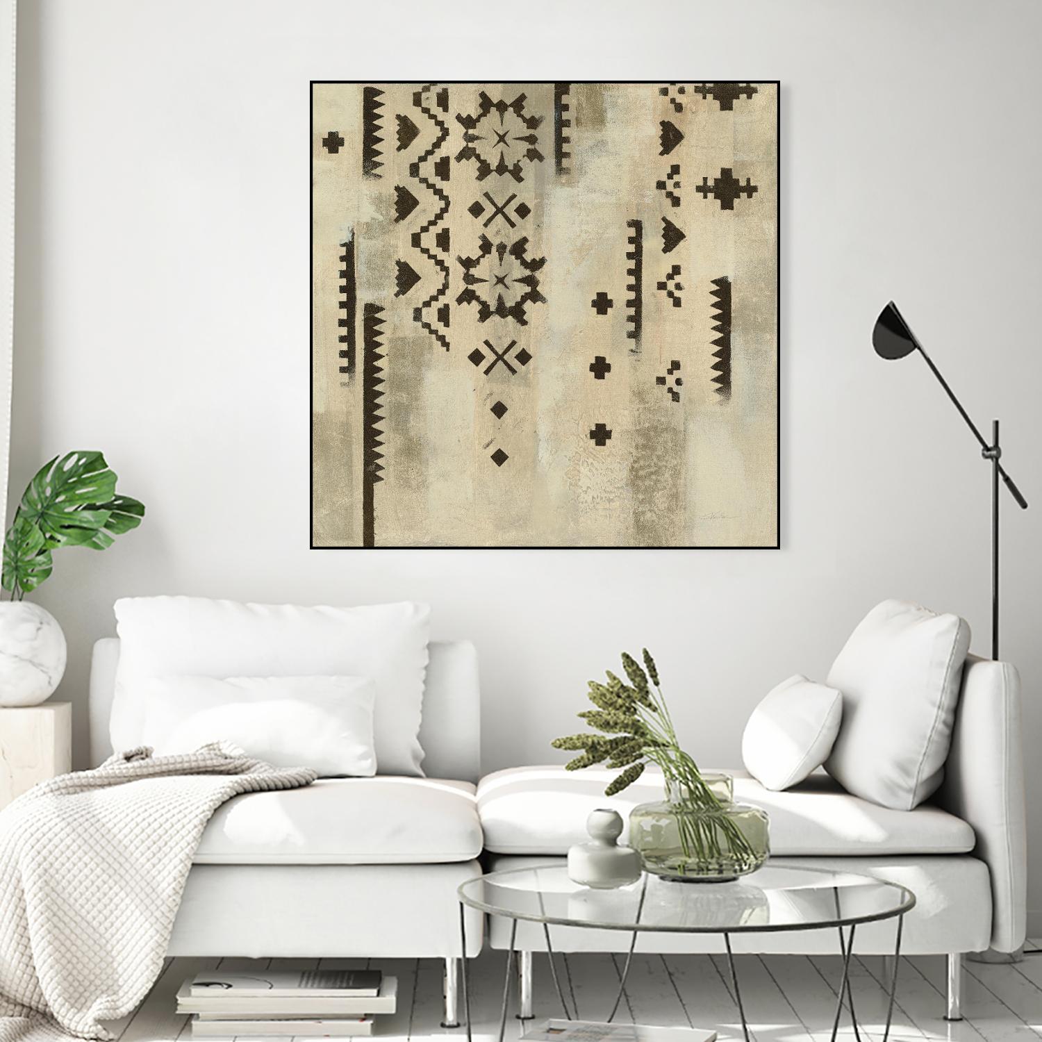 Scandanavian Mood V by Silvia Vassileva on GIANT ART - multi abstract brown