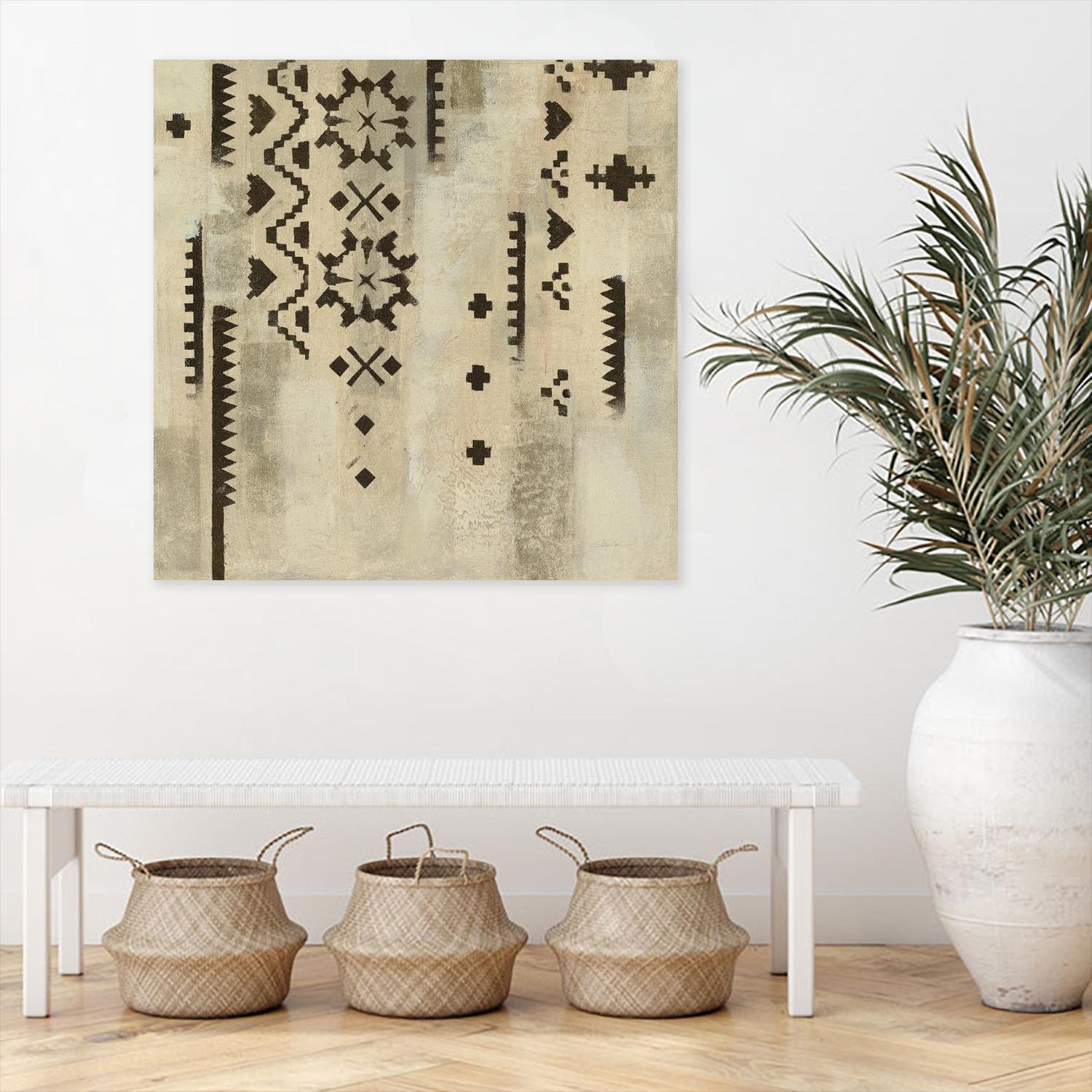 Scandanavian Mood V by Silvia Vassileva on GIANT ART - multi abstract brown