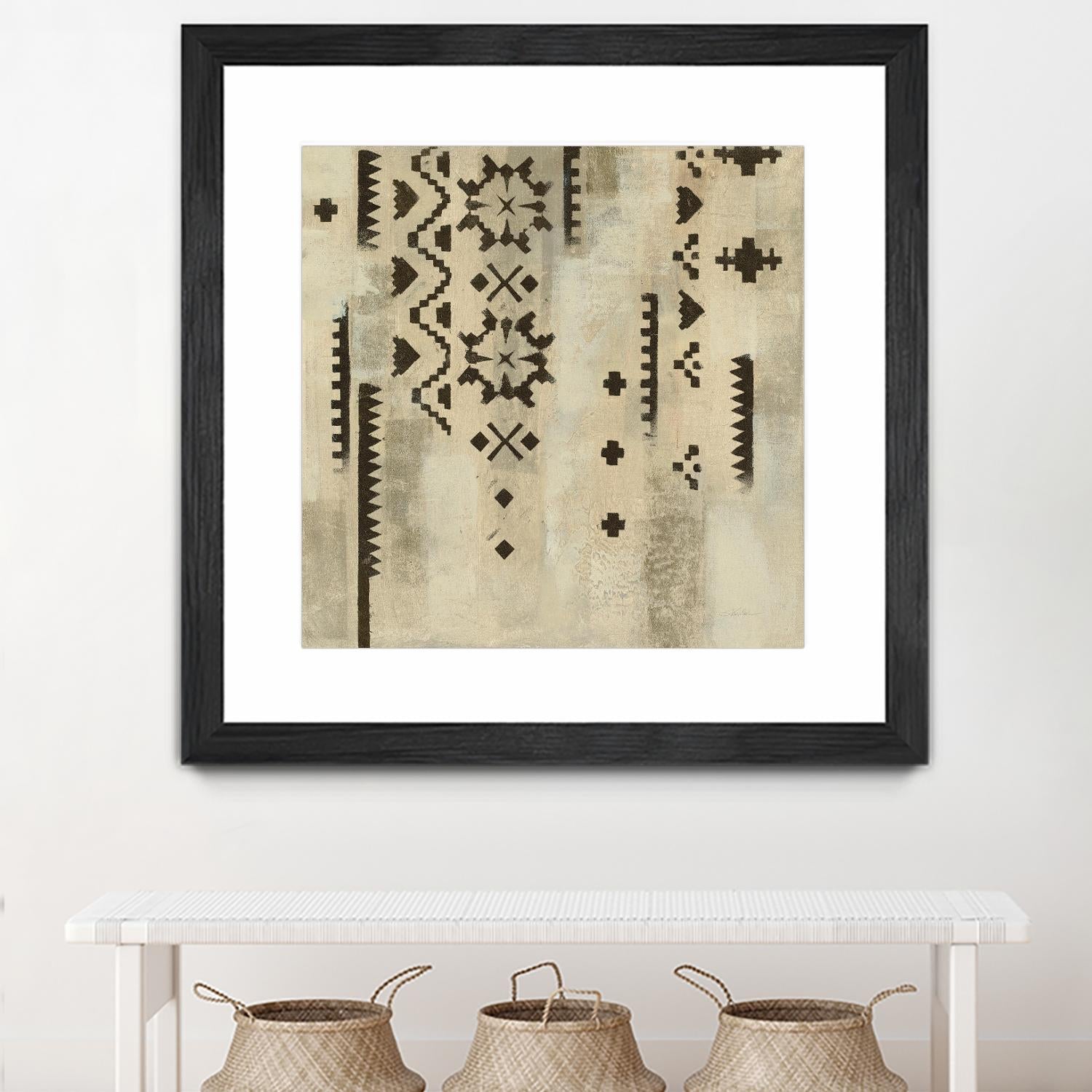 Scandanavian Mood V by Silvia Vassileva on GIANT ART - multi abstract brown