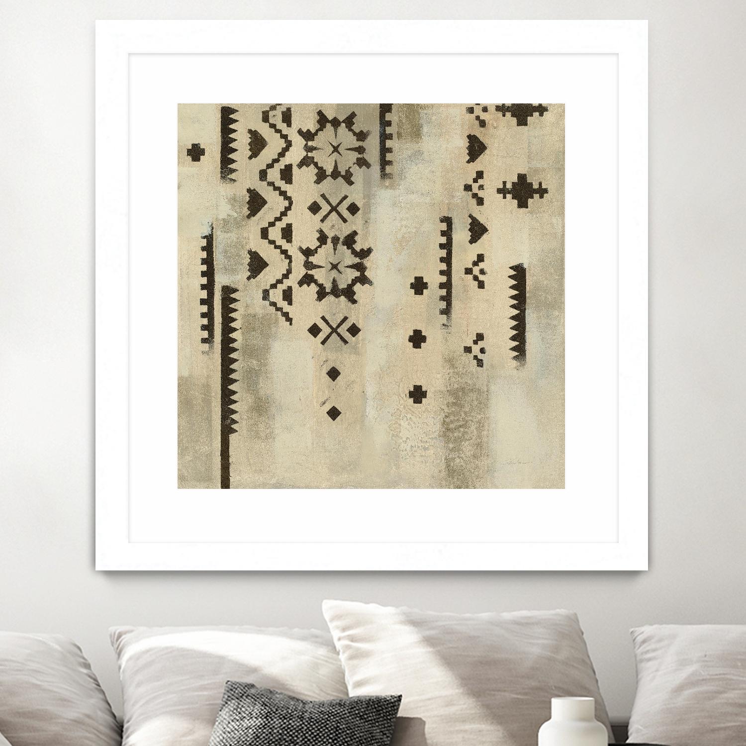 Scandanavian Mood V by Silvia Vassileva on GIANT ART - multi abstract brown