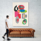 Geometric Collage by Courtney Prahl on GIANT ART - multi abstract abstract