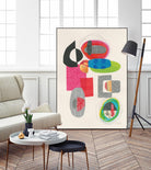 Geometric Collage by Courtney Prahl on GIANT ART - multi abstract abstract