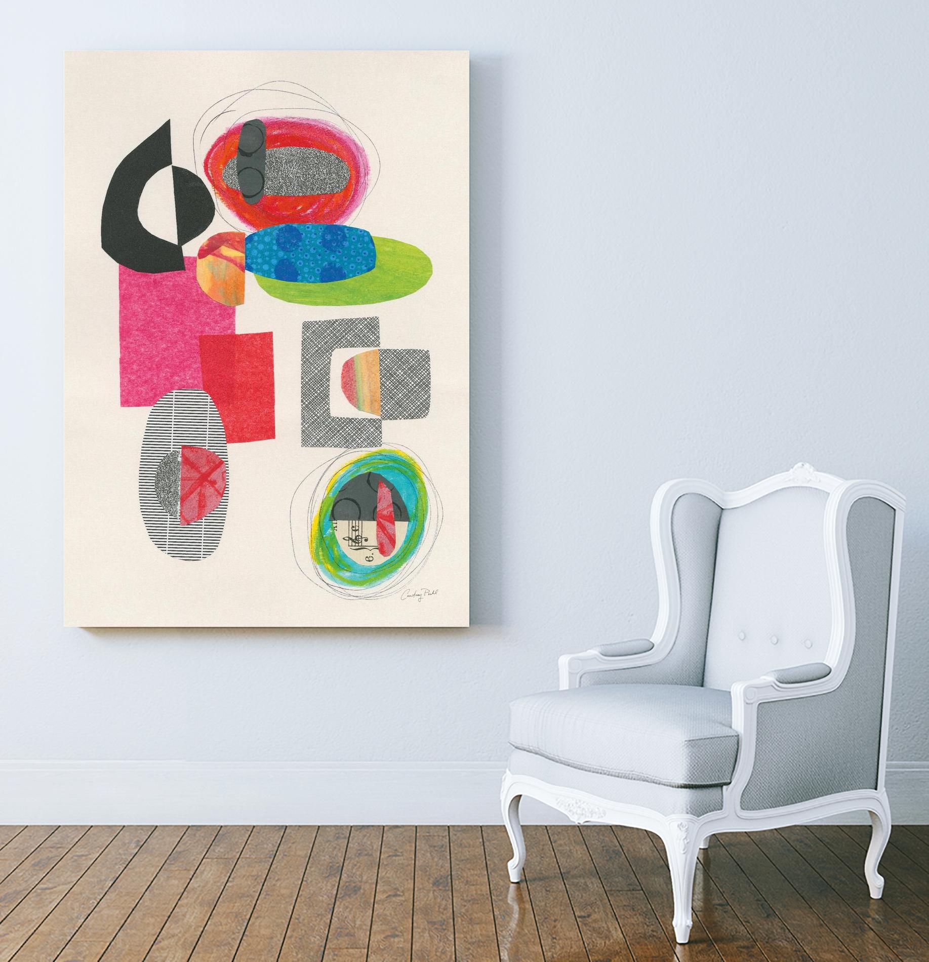 Geometric Collage by Courtney Prahl on GIANT ART - multi abstract abstract