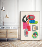 Geometric Collage by Courtney Prahl on GIANT ART - multi abstract abstract
