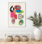 Geometric Collage by Courtney Prahl on GIANT ART - multi abstract abstract