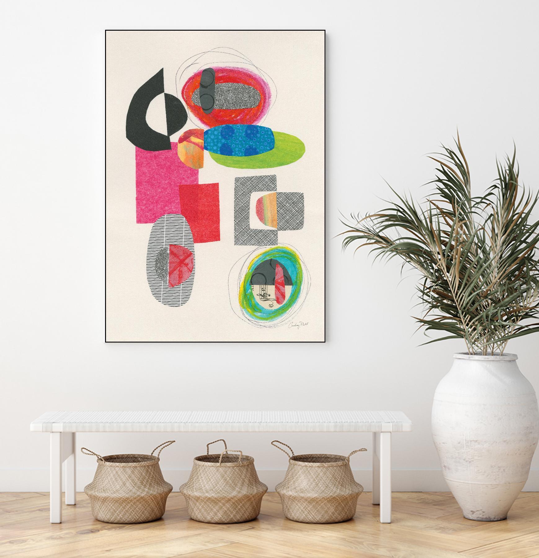 Geometric Collage by Courtney Prahl on GIANT ART - multi abstract abstract