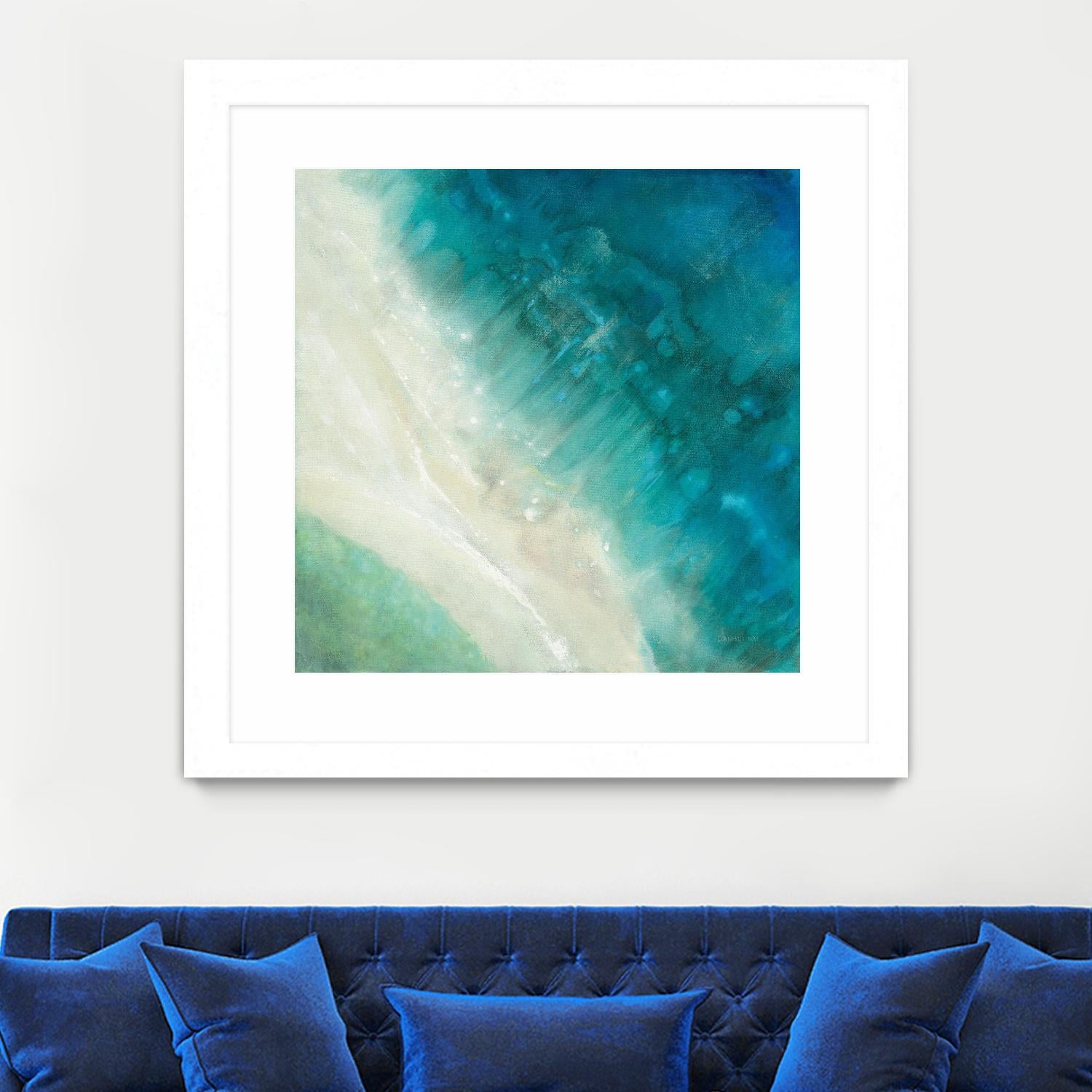 Birdseye View by Danhui Nai on GIANT ART - multi abstract aerial views