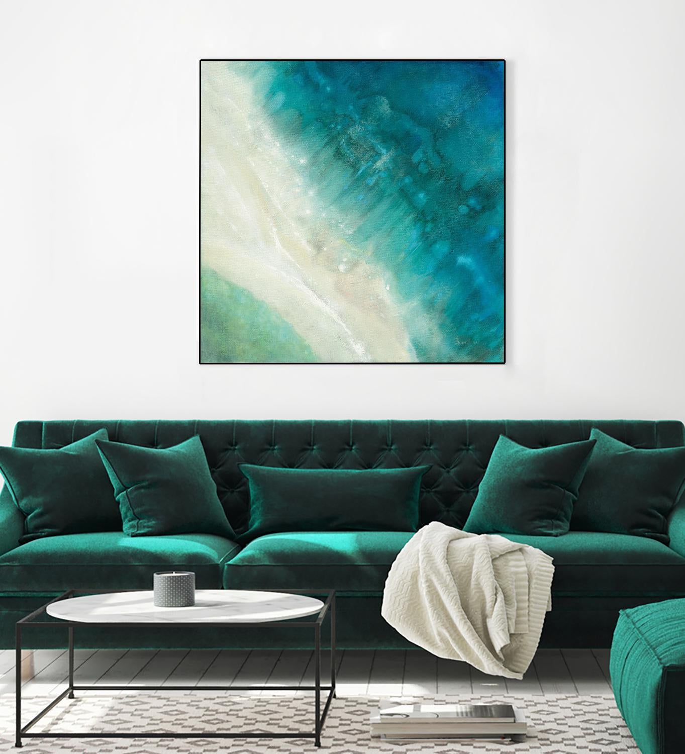 Birdseye View by Danhui Nai on GIANT ART - multi abstract aerial views