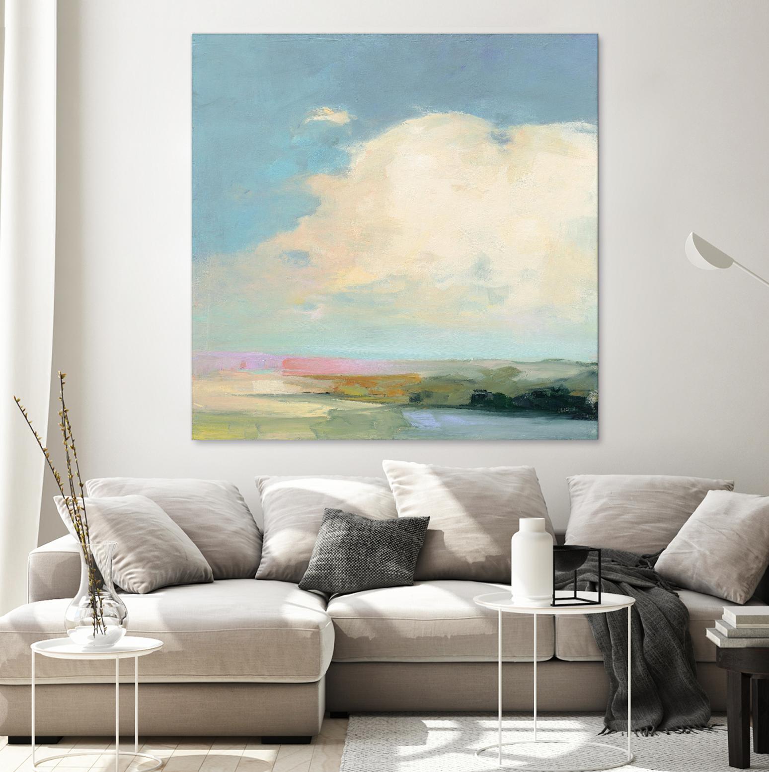 Colorful Horizon II by Julia Purinton on GIANT ART - multi abstract abstract