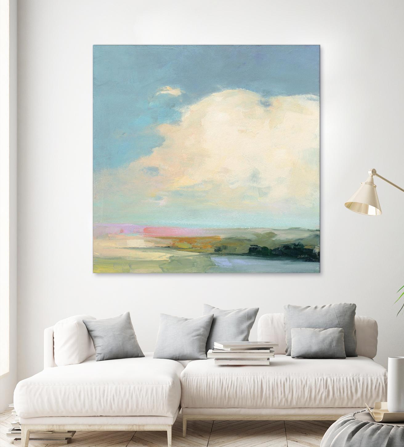Colorful Horizon II by Julia Purinton on GIANT ART - multi abstract abstract