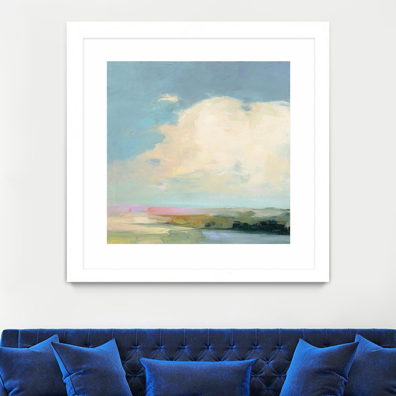 Colorful Horizon II by Julia Purinton on GIANT ART - multi abstract abstract