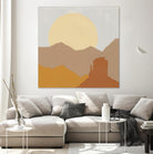 Desert Sun I by Moira Hershey on GIANT ART - multi abstract abstract