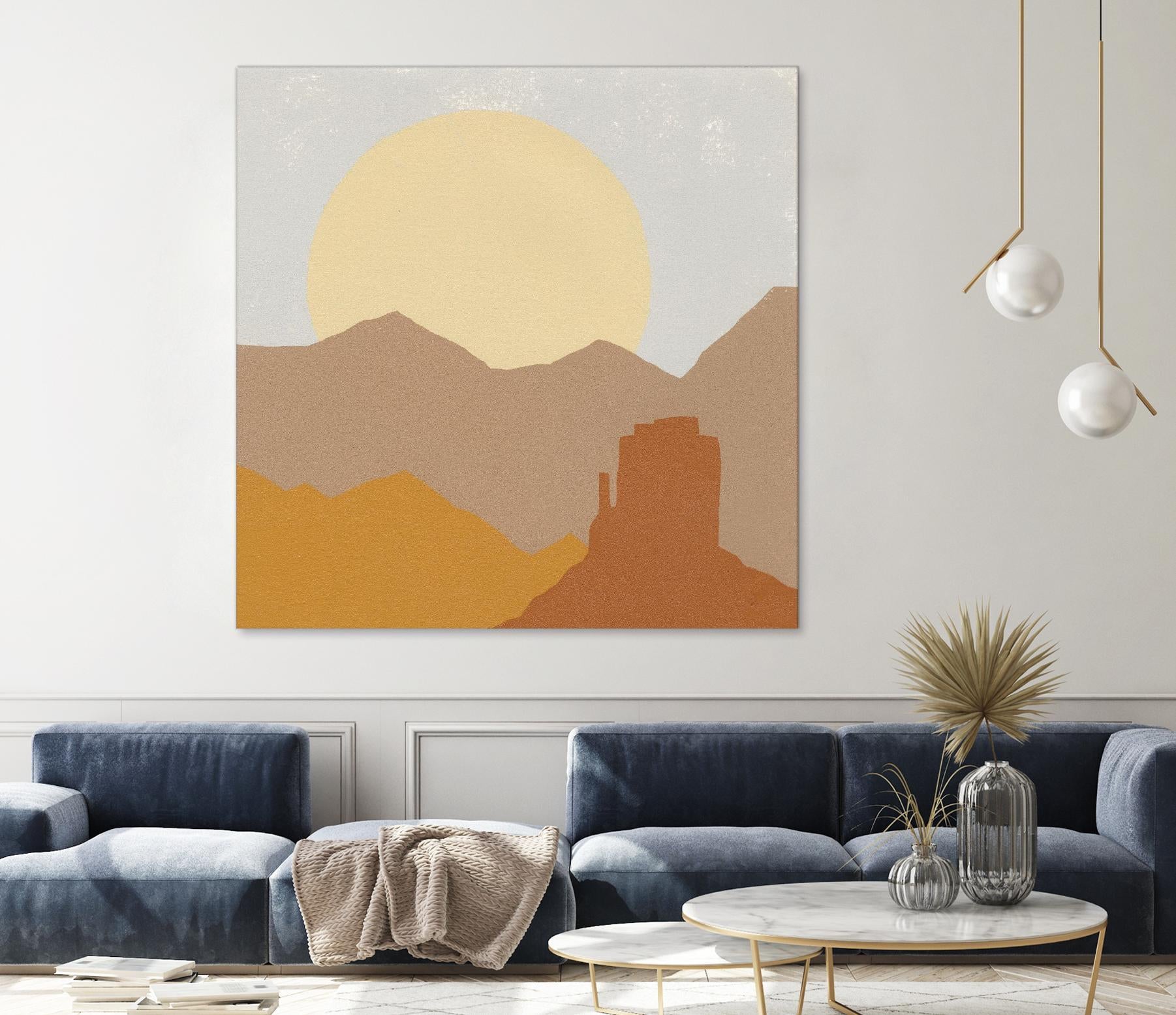 Desert Sun I by Moira Hershey on GIANT ART - multi abstract abstract