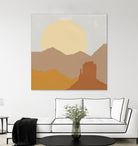 Desert Sun I by Moira Hershey on GIANT ART - multi abstract abstract