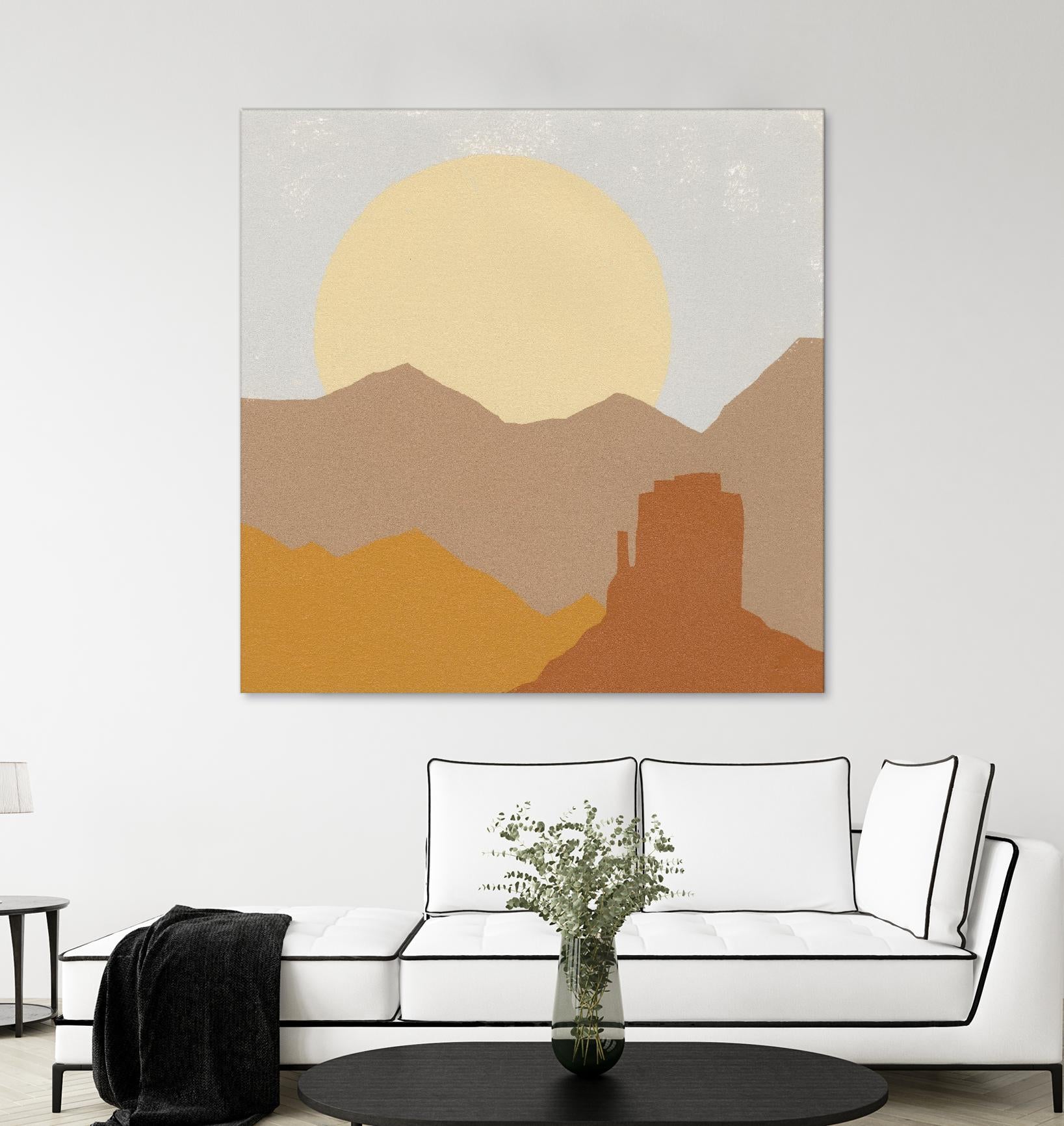 Desert Sun I by Moira Hershey on GIANT ART - multi abstract abstract