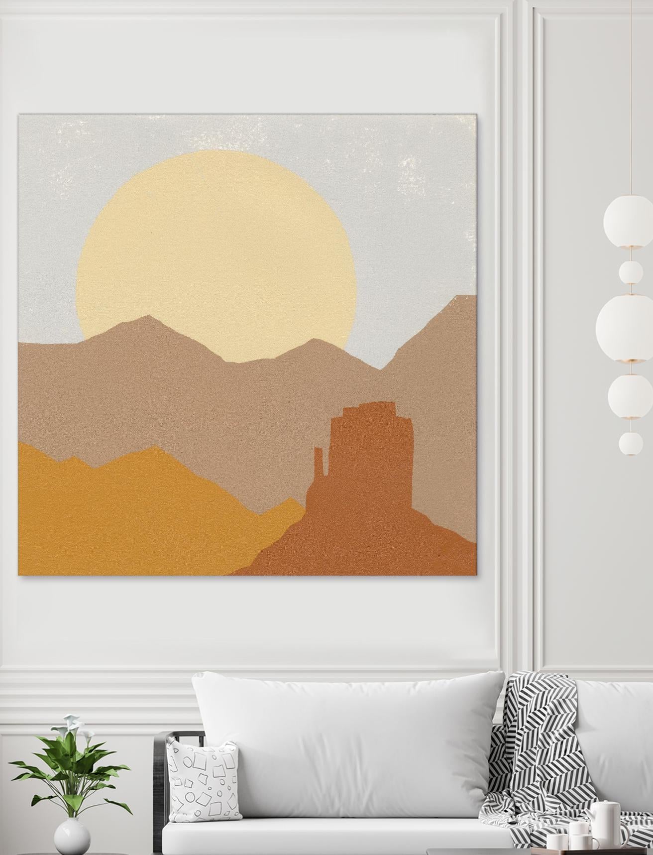 Desert Sun I by Moira Hershey on GIANT ART - multi abstract abstract