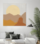 Desert Sun I by Moira Hershey on GIANT ART - multi abstract abstract