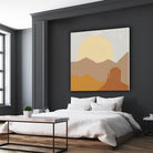 Desert Sun I by Moira Hershey on GIANT ART - multi abstract abstract