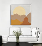 Desert Sun I by Moira Hershey on GIANT ART - multi abstract abstract