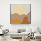 Desert Sun I by Moira Hershey on GIANT ART - multi abstract abstract