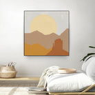 Desert Sun I by Moira Hershey on GIANT ART - multi abstract abstract