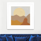 Desert Sun I by Moira Hershey on GIANT ART - multi abstract abstract