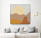 Desert Sun I by Moira Hershey on GIANT ART - multi abstract abstract