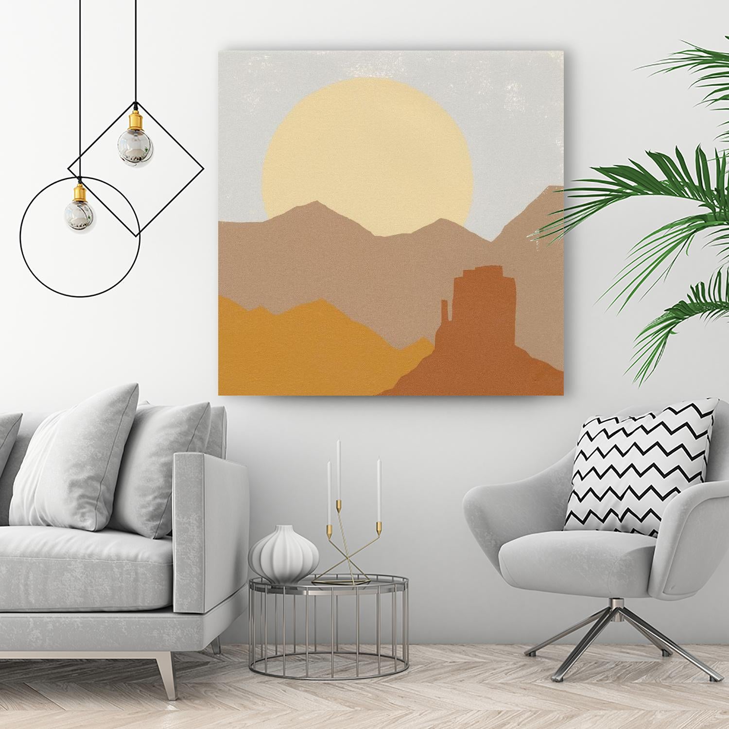 Desert Sun I by Moira Hershey on GIANT ART - multi abstract abstract