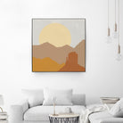 Desert Sun I by Moira Hershey on GIANT ART - multi abstract abstract