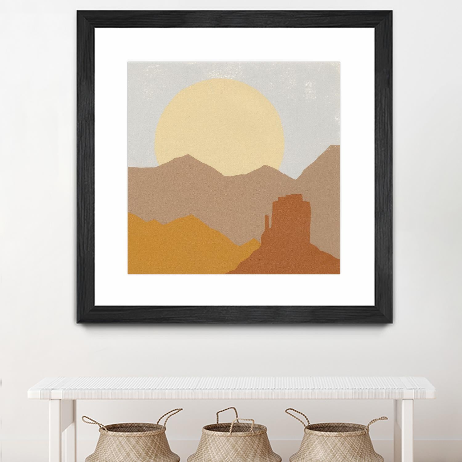 Desert Sun I by Moira Hershey on GIANT ART - multi abstract abstract