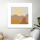 Desert Sun I by Moira Hershey on GIANT ART - multi abstract abstract