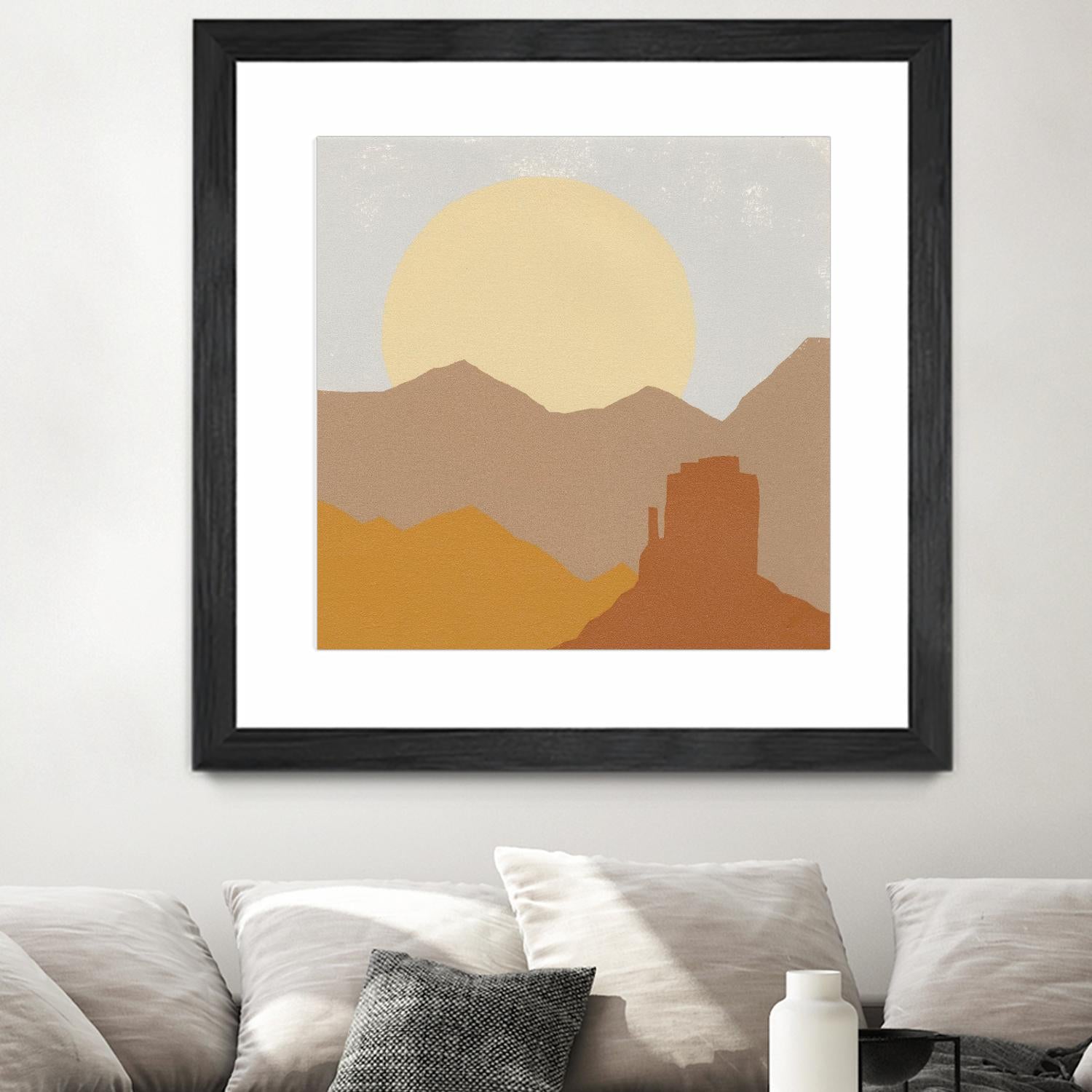 Desert Sun I by Moira Hershey on GIANT ART - multi abstract abstract