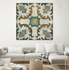 Old World Tile I by Silvia Vassileva on GIANT ART - multi abstract abstract