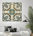Old World Tile I by Silvia Vassileva on GIANT ART - multi abstract abstract