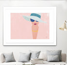 Fashion Forward by Moira Hershey on GIANT ART - multi fashion blue