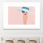 Fashion Forward by Moira Hershey on GIANT ART - multi fashion blue