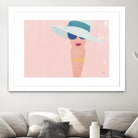 Fashion Forward by Moira Hershey on GIANT ART - multi fashion blue