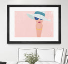 Fashion Forward by Moira Hershey on GIANT ART - multi fashion blue