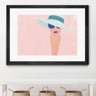 Fashion Forward by Moira Hershey on GIANT ART - multi fashion blue