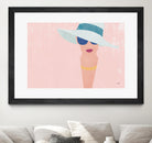 Fashion Forward by Moira Hershey on GIANT ART - multi fashion blue